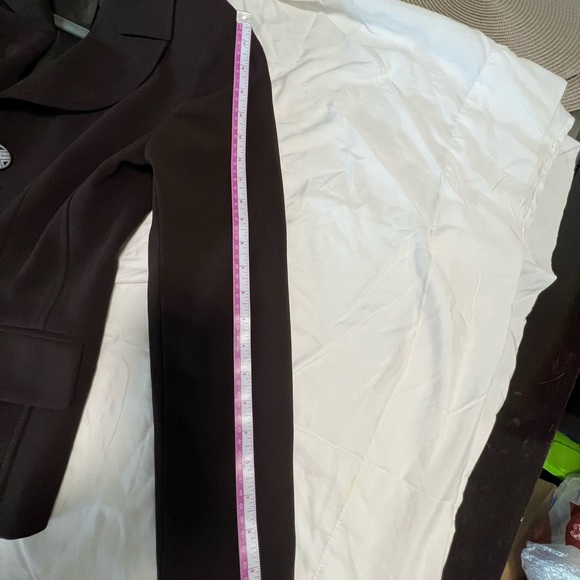 EUC Laura Petites Brown Blazer Size 2 - Picture 5 of 8